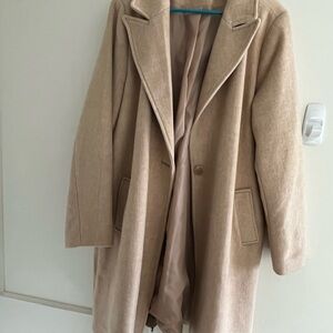 Elegant Tan Women's Coat